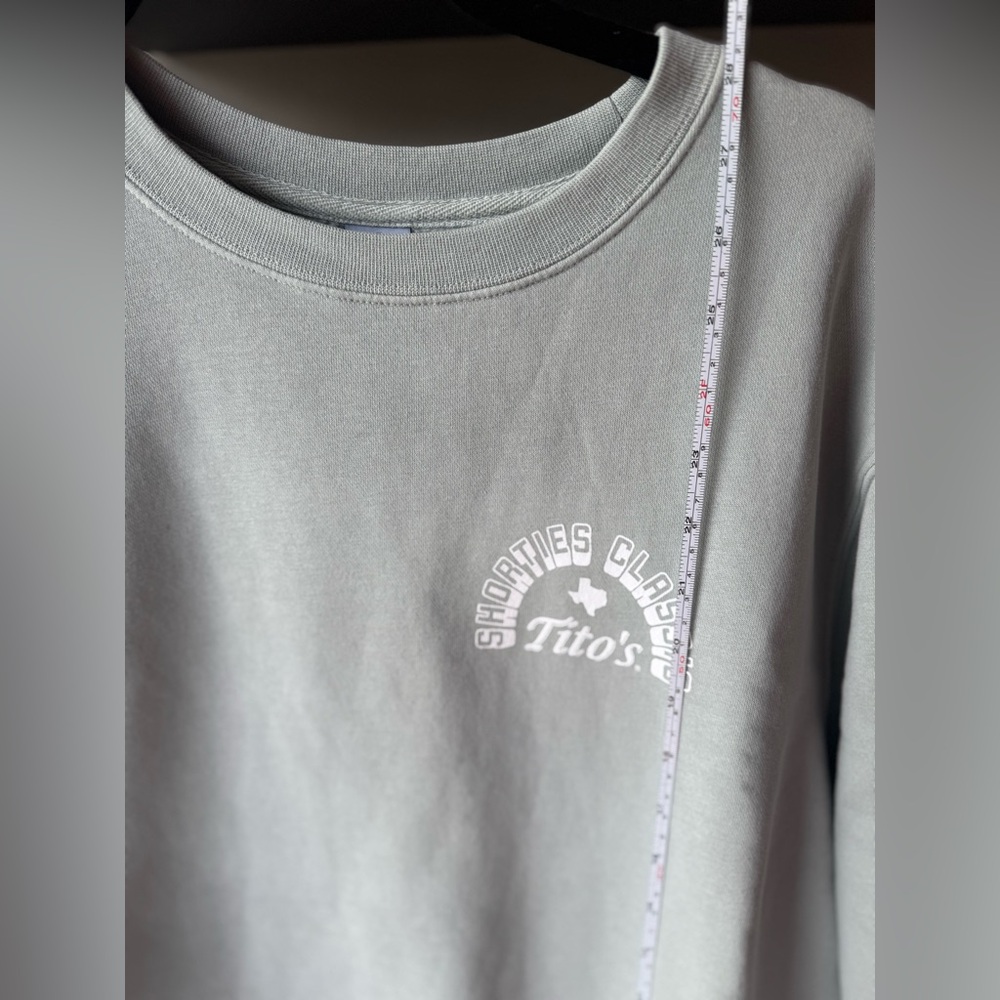 Tito's Shorties Classic Crew- Light Sage - Picture 5 of 7